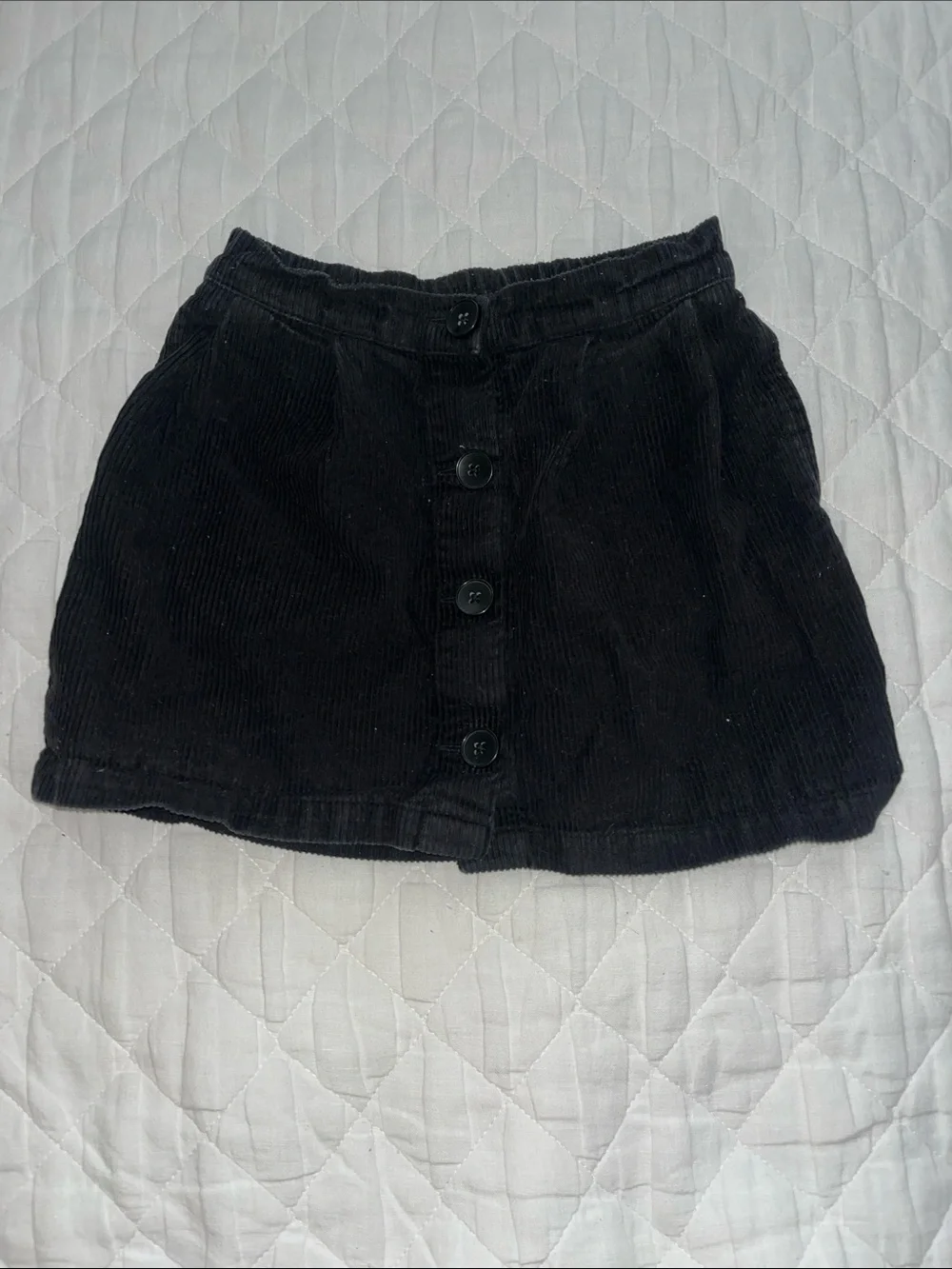 Gap Kids Black Corduroy Skirt Size S
